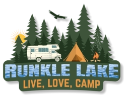 Runkle Lake Camping Logo - Seasonal Campsites