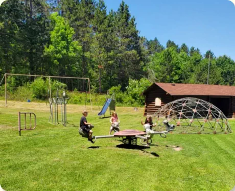 Playground next to Runkle Lake