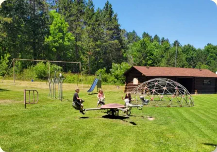 Playground next to Runkle Lake